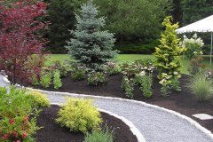 Peaceful winding pathways