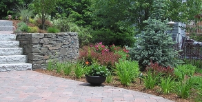 Garden & stonework integration