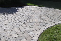 Distinctive backyard patio